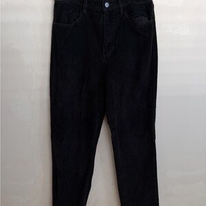 Wilfred Free women’s corduroy Deep Black Relaxed Jeans trousers size 8